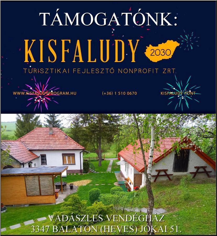Vadaszles Vendeghaz Bukkszentmarton Dış mekan fotoğraf