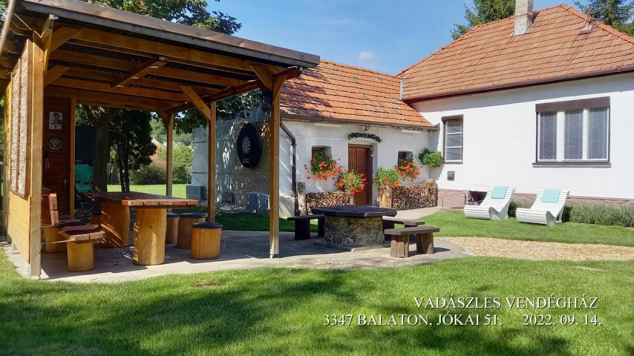 Vadaszles Vendeghaz Bukkszentmarton Dış mekan fotoğraf