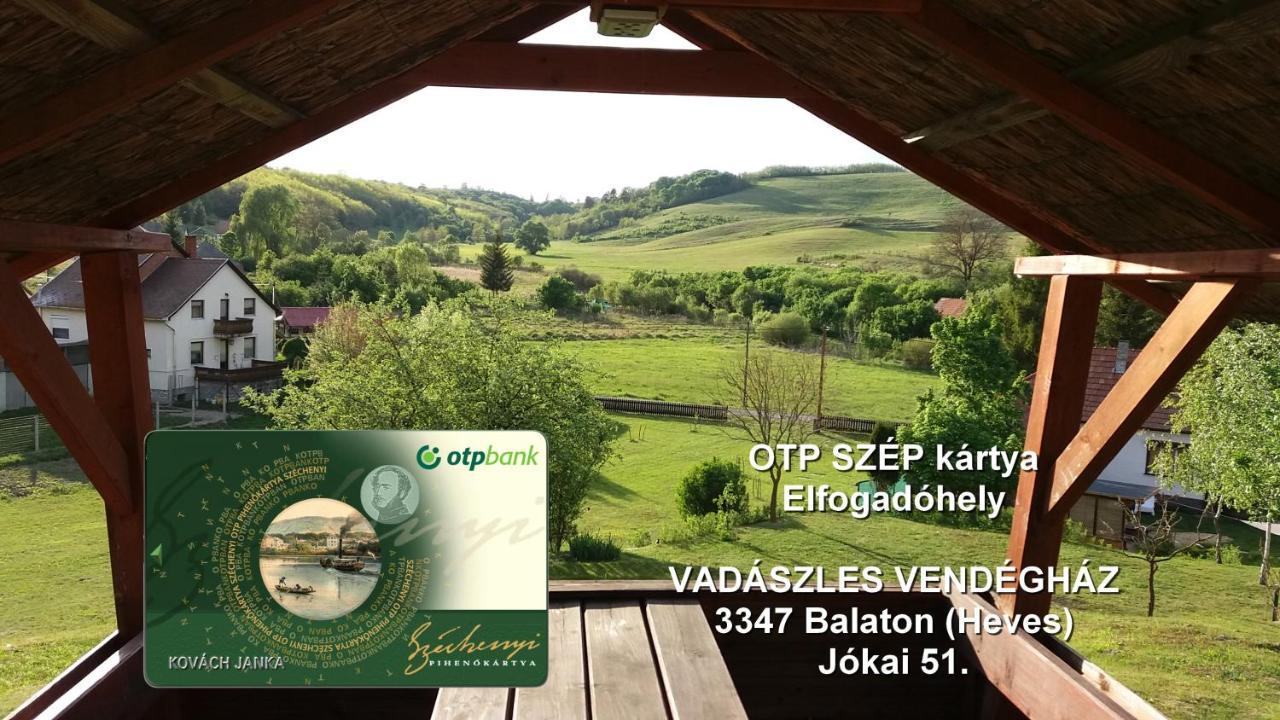 Vadaszles Vendeghaz Bukkszentmarton Dış mekan fotoğraf